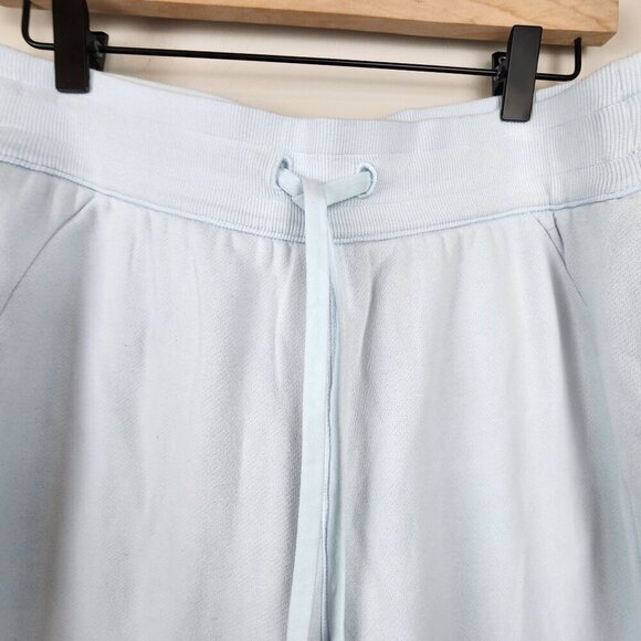 Lululemon sz 10 women light blue jogger pants joggers cropped - Picture 2 of 13